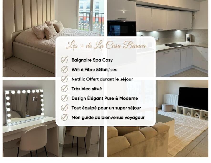 Superbe Appartement - Near Paris 科尔贝－埃索讷 外观 照片